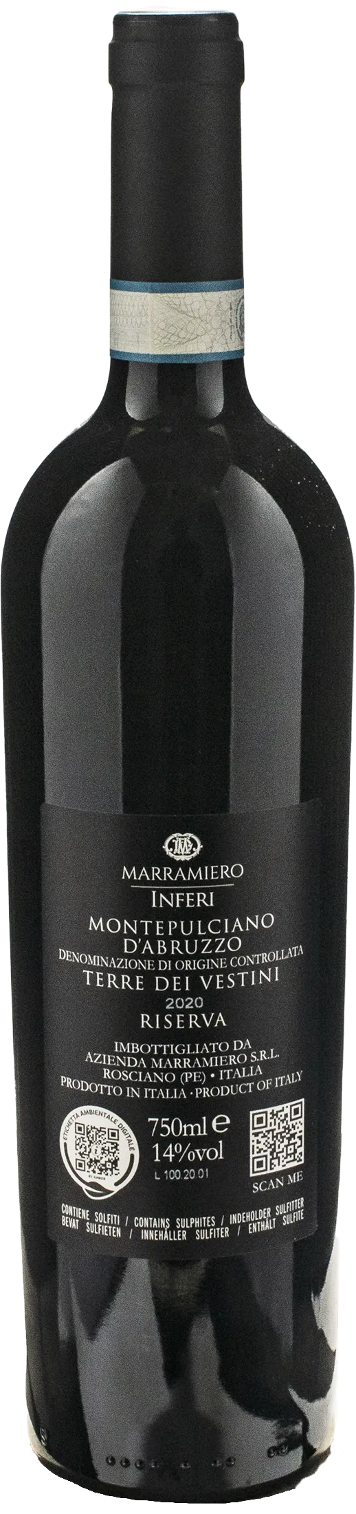 Marramiero Montepulciano Abruzzo Inferi Riserva 2020