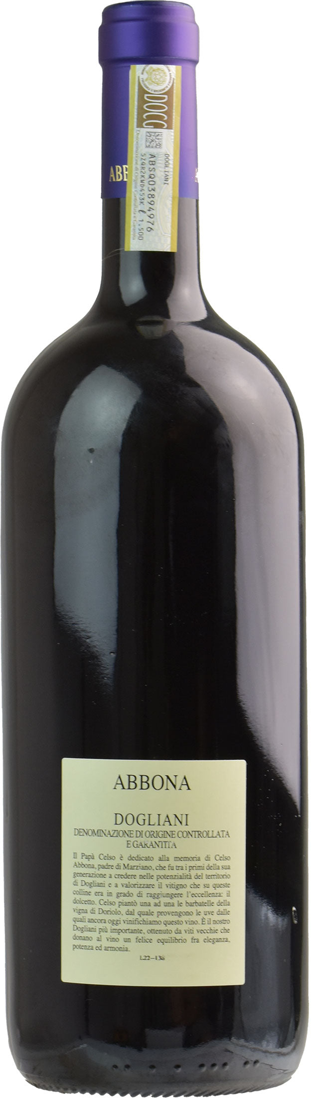 Marziano Abbona Dogliani Papa Celso Magnum 2021