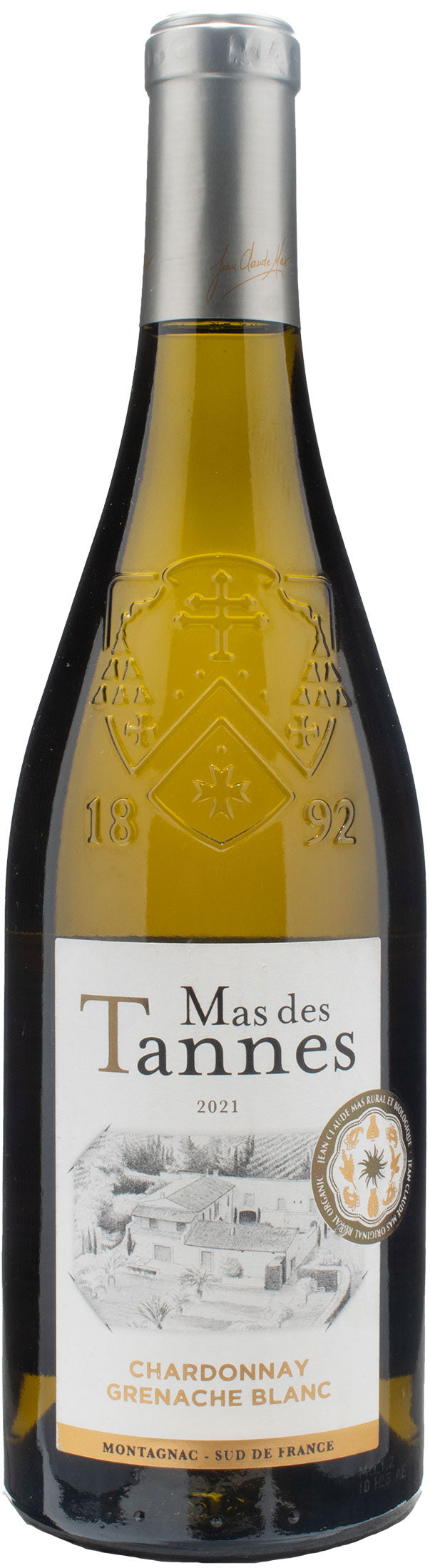 Mas des Tannes Classique Chardonnay Grenache Blanc Pays D'OC 2021