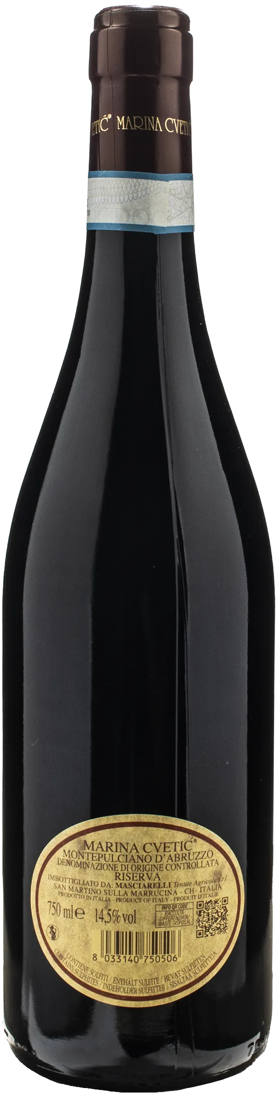 Masciarelli Marina Cvetic Montepulciano d'Abruzzo S. Martino Rosso Riserva 2020