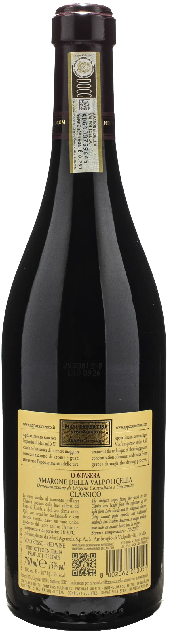 Masi Amarone della Valpolicella Classico Costasera 2020