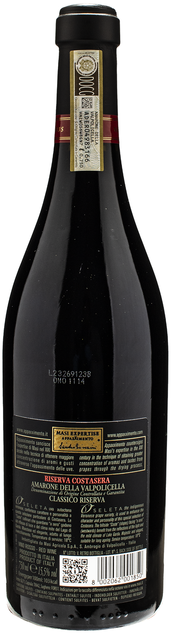 Masi Amarone della Valpolicella Classico Riserva Costasera 2018