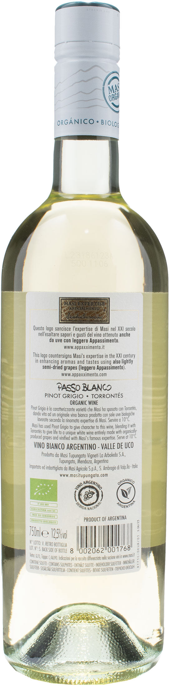 Masi Tupungato Passo Blanco Pinot Grigio 2023
