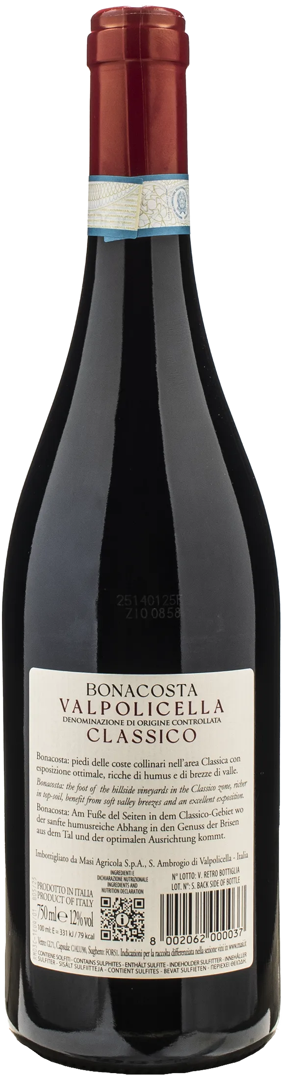 Masi Valpolicella Classico Bonacosta 2024