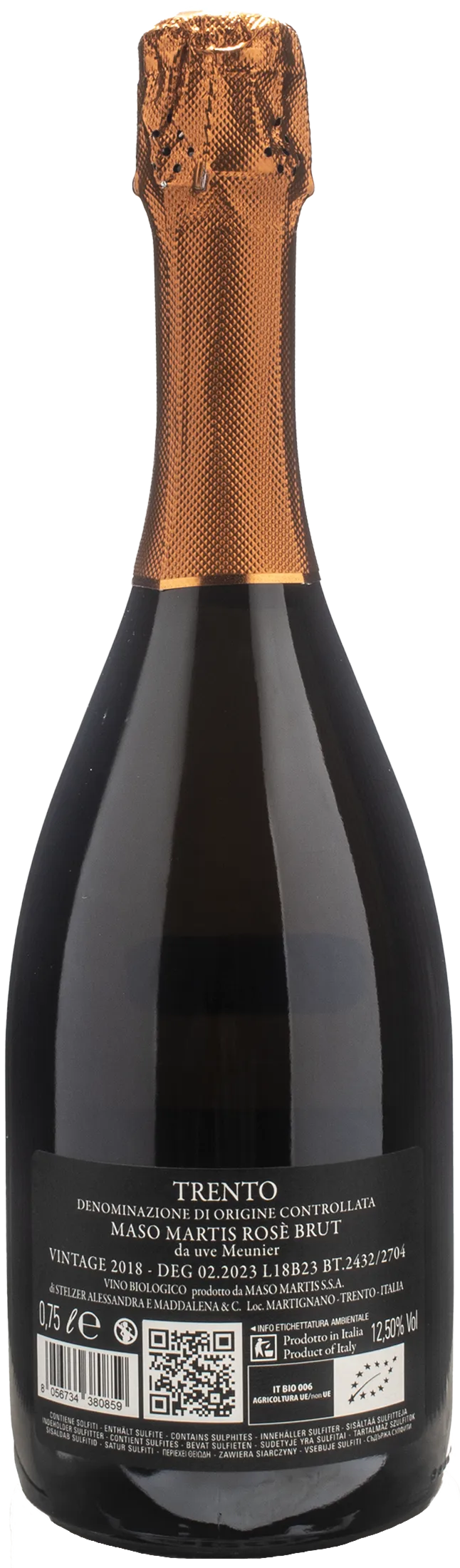 Maso Martis Monsieur Martis Rosè Brut 2018