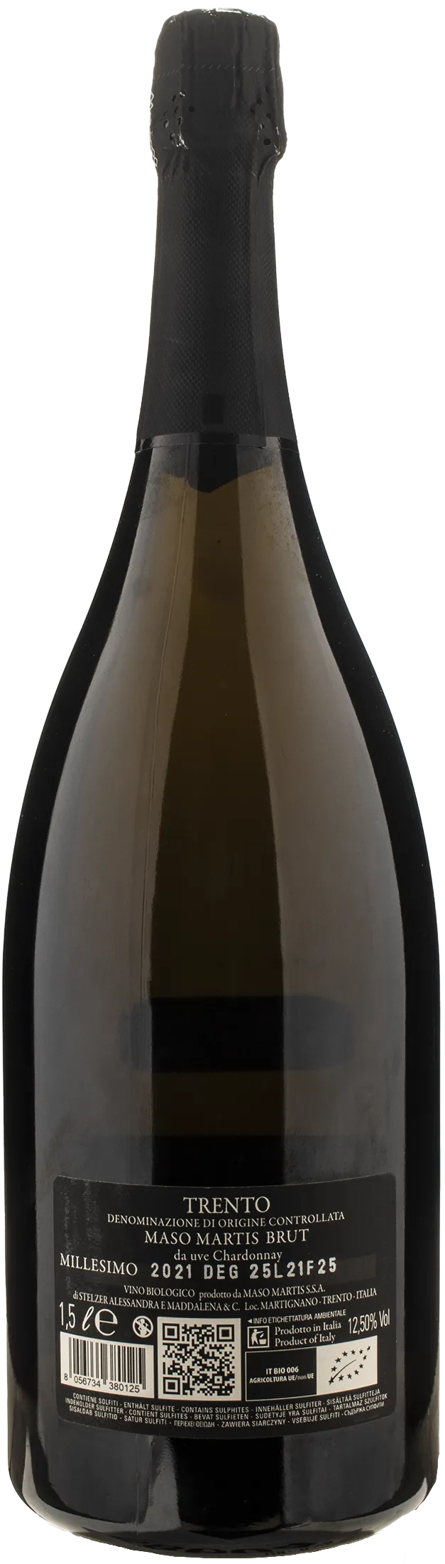 Maso Martis Trento Blanc de Blancs Brut Magnum 2021