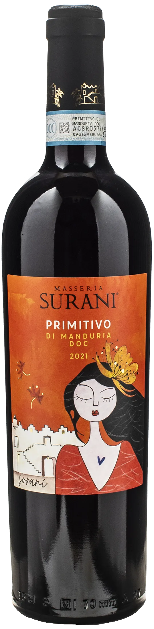 Masseria Surani Primitivo di Manduria Sorani 2021