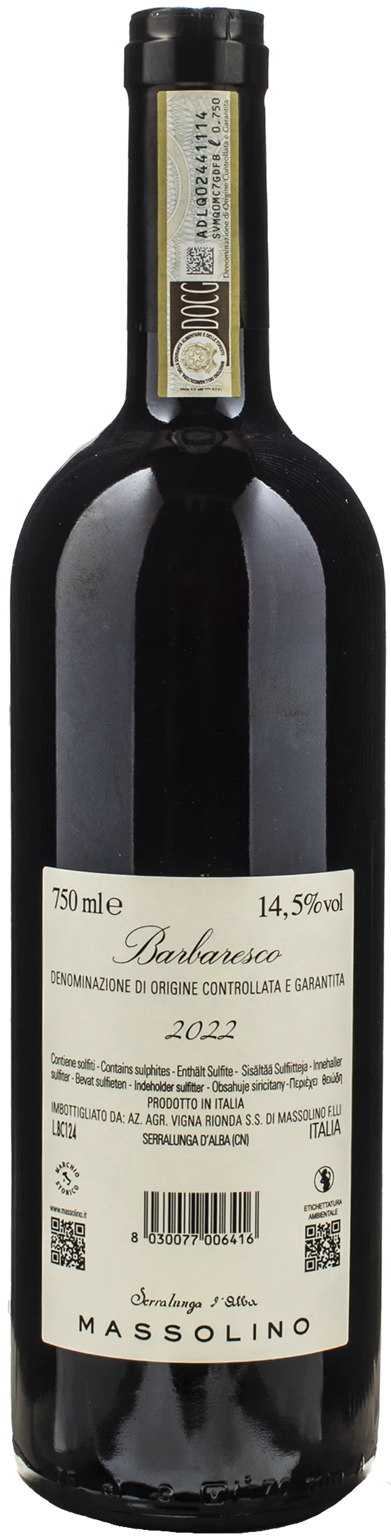 Massolino Barbaresco 2022