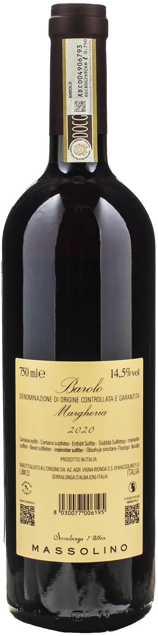 Massolino Barolo Margheria 2020