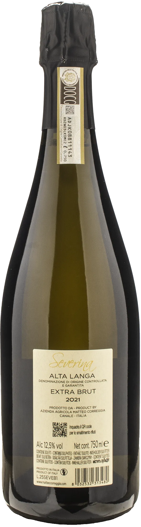Matteo Correggia Alta Langa Extra Brut Severina 2021