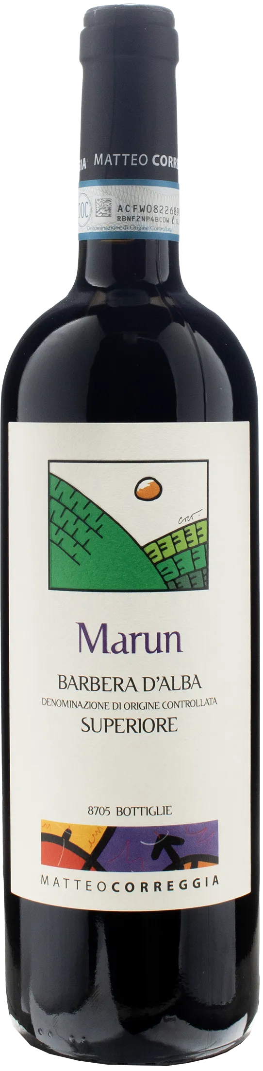 Matteo Correggia Barbera d'Alba Superiore Marun 2020