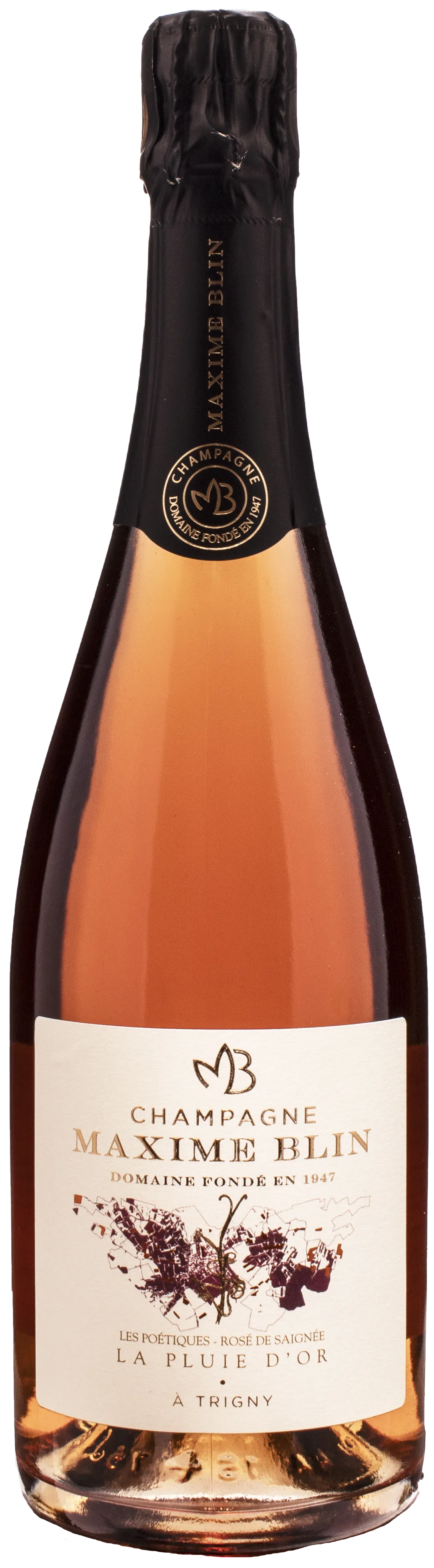 Maxime Blin Champagne Rosè de Saignee Brut La Pluie d'Or