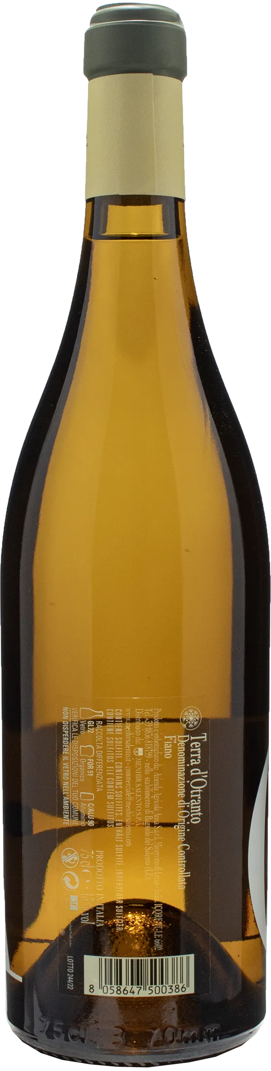 Menhir Fiano Terra d'Otranto Ora 2022