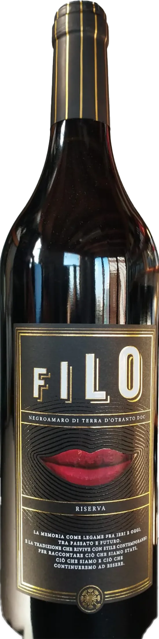 Menhir Negroamaro Terra d'Otranto Riserva Filo 2021