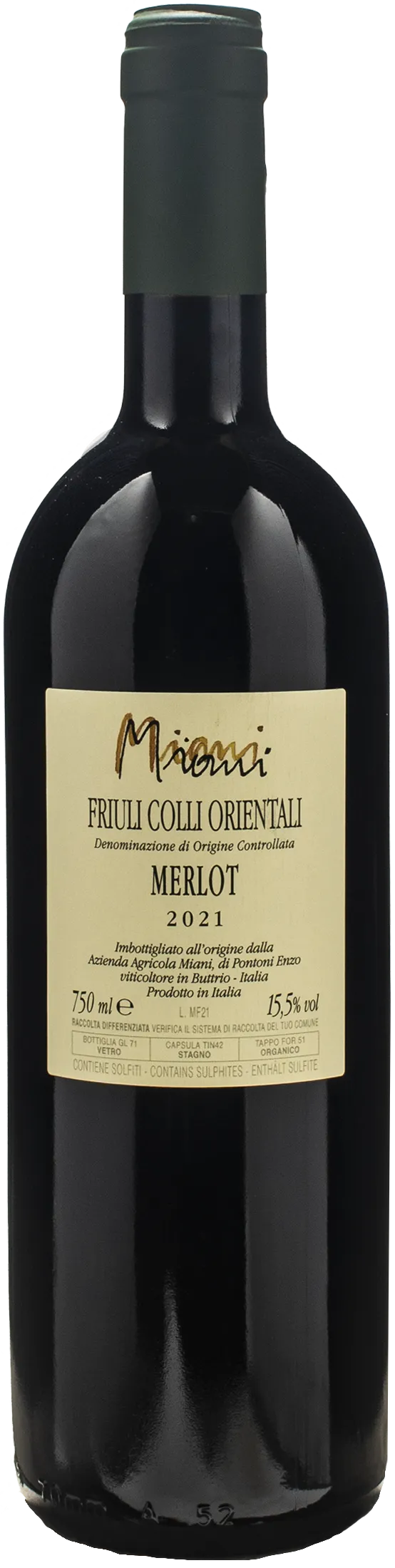 Miani Merlot Filip 2021