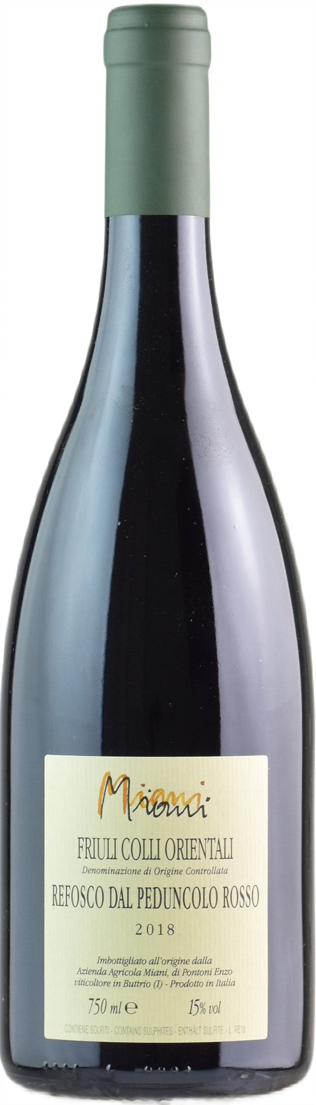 Miani Refosco 2018