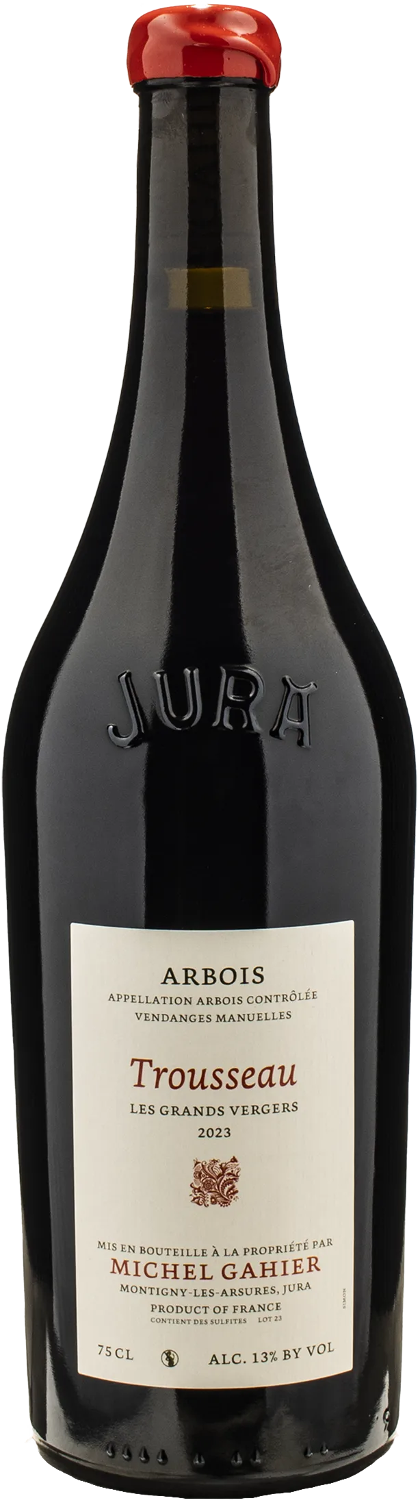Michel Gahier Arbois Trousseau Les Grands Vergers 2023
