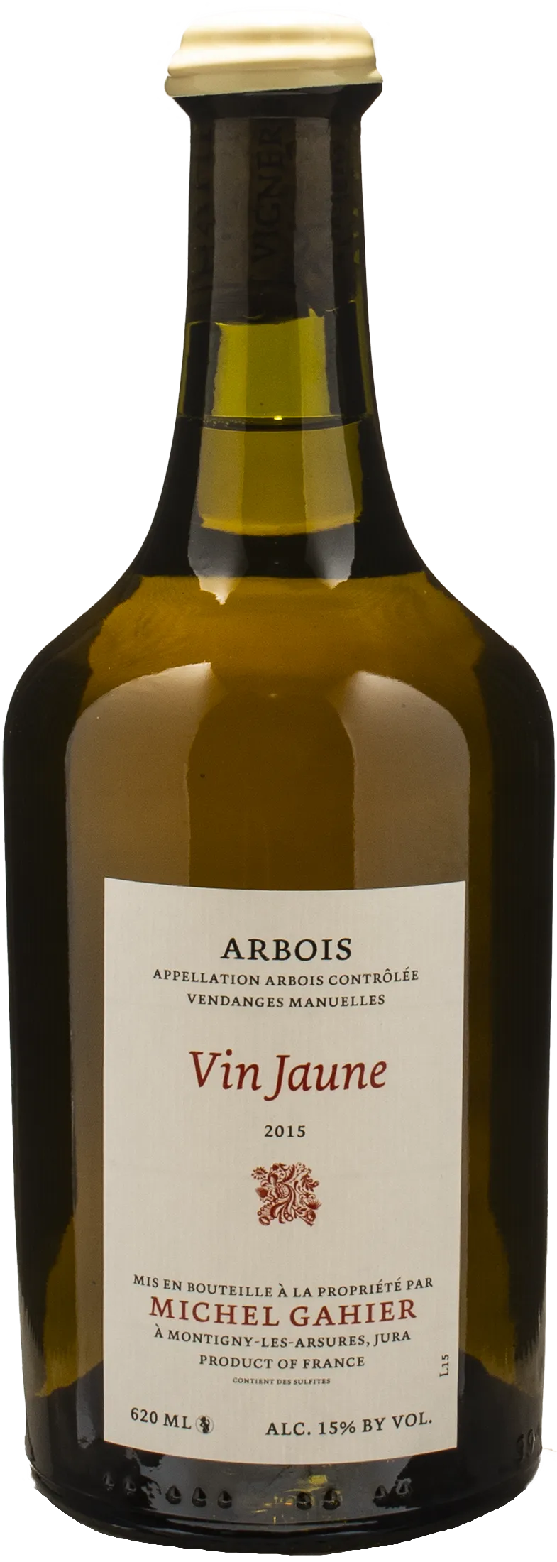 Michel Gahier Vin Jaune Arbois 0.62L 2015