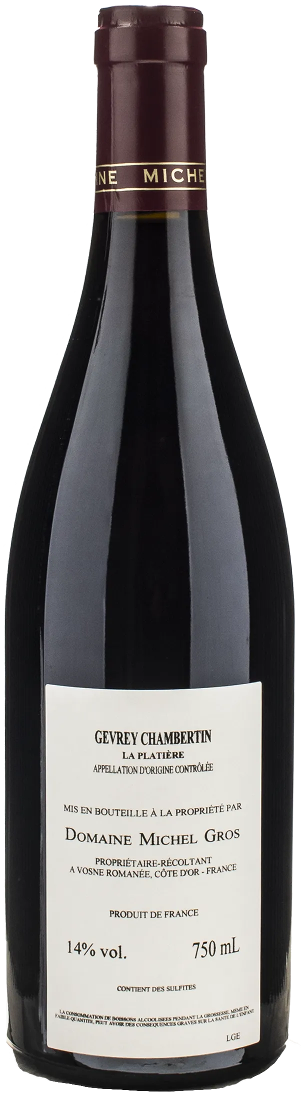 Michel Gros Gevrey Chambertin La Platiere 2022