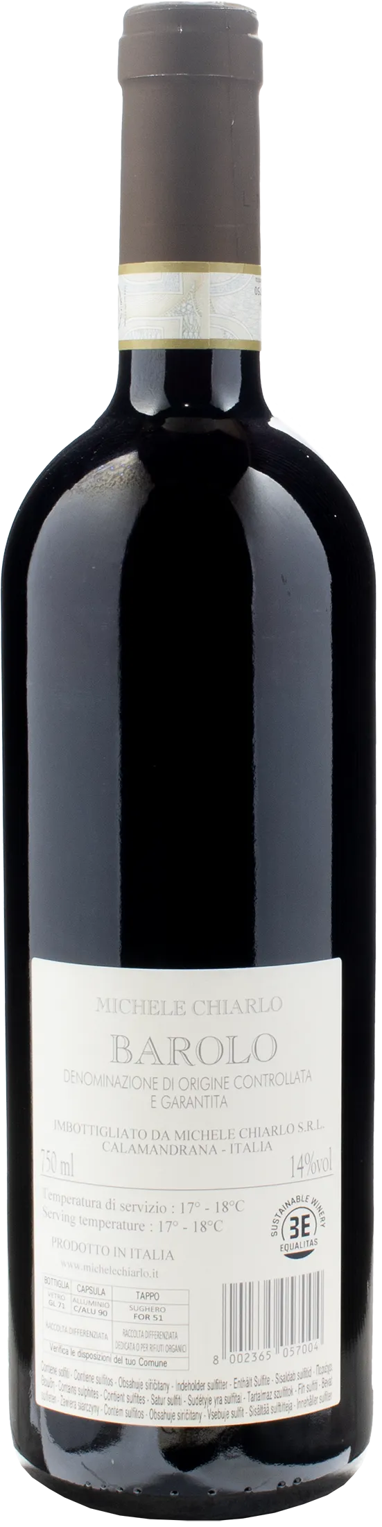 Michele Chiarlo Barolo Palas 2020