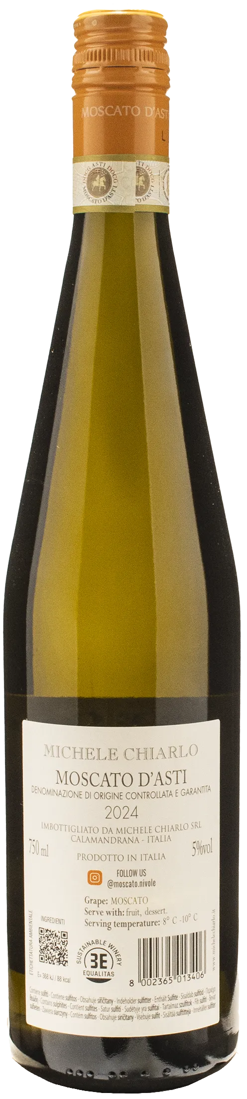 Michele Chiarlo Moscato d'Asti Nivole 2024
