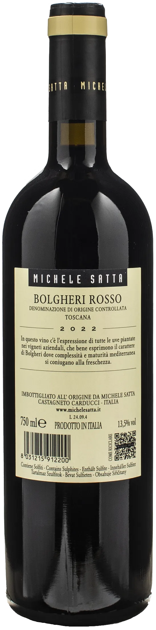 Michele Satta Bolgheri Rosso 2023
