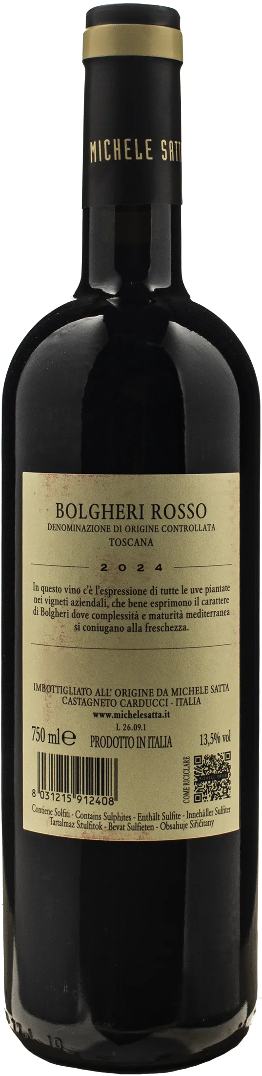 Michele Satta Bolgheri Rosso 2024