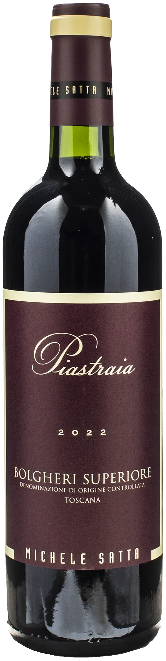 Michele Satta Bolgheri Superiore Piastraia 2022
