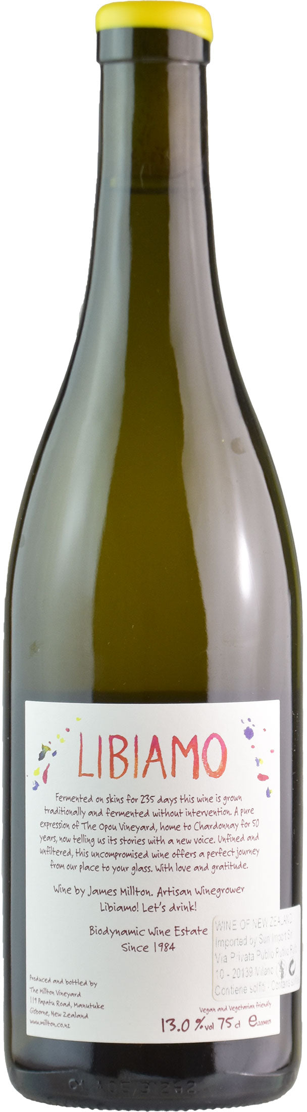 Millton Vineyards Libiamo Chardonnay 2020