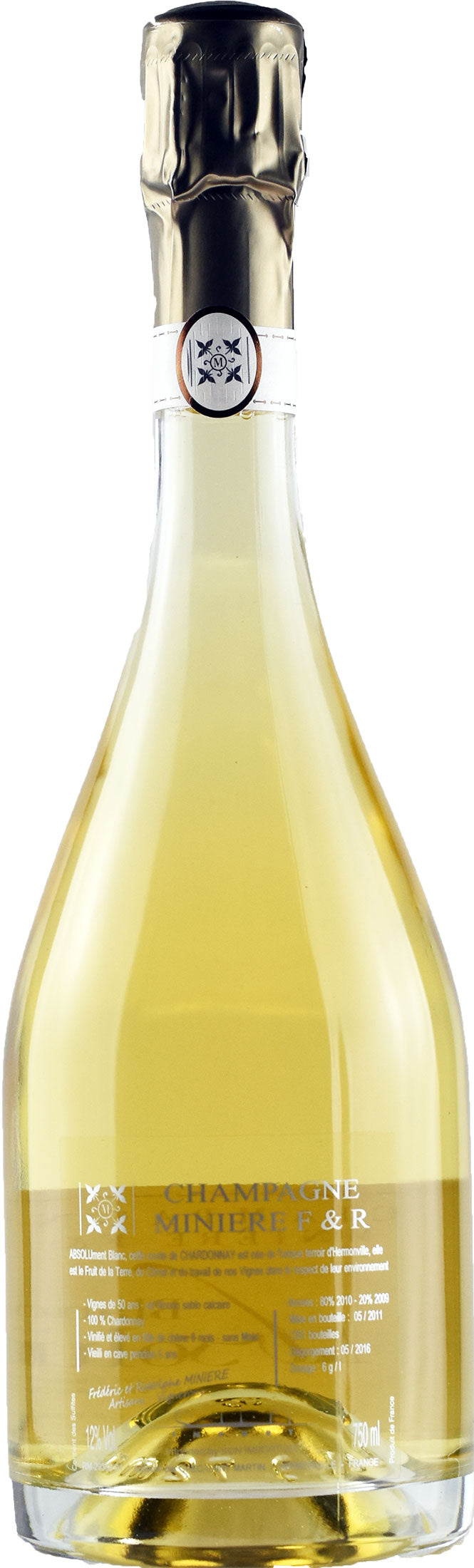Miniere F&R Champagne Absolu Blanc de Blancs Brut