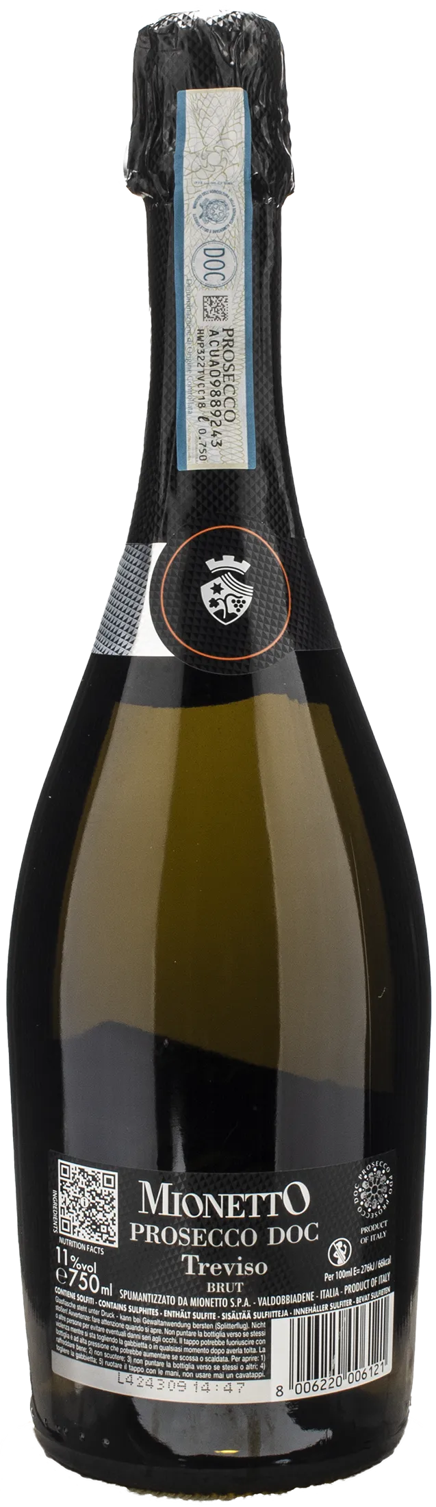 Mionetto Prosecco Avantgarde Brut
