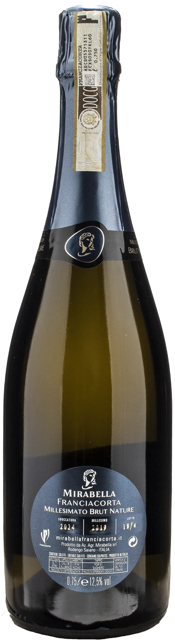 Mirabella Franciacorta Demetra Brut Nature 2019