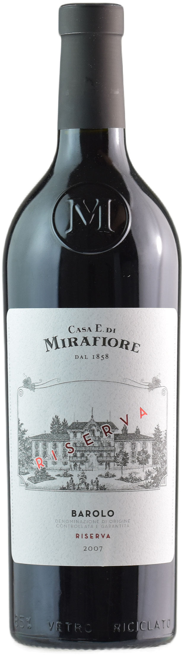 Mirafiore Barolo Casa di Mirafiore Riserva 2007