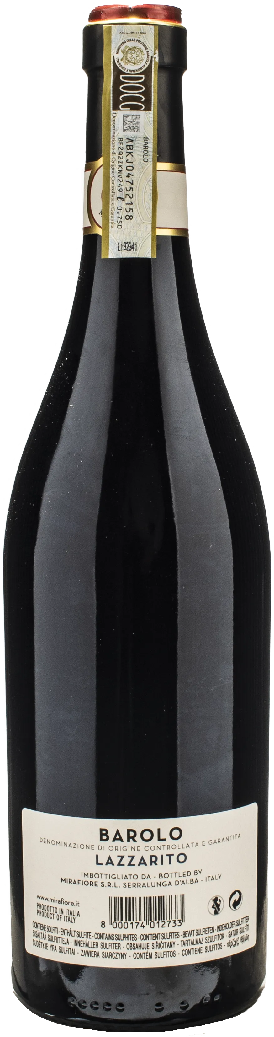 Mirafiore Barolo Lazzarito 2016