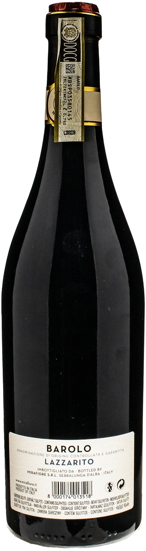 Mirafiore Barolo Lazzarito 2017