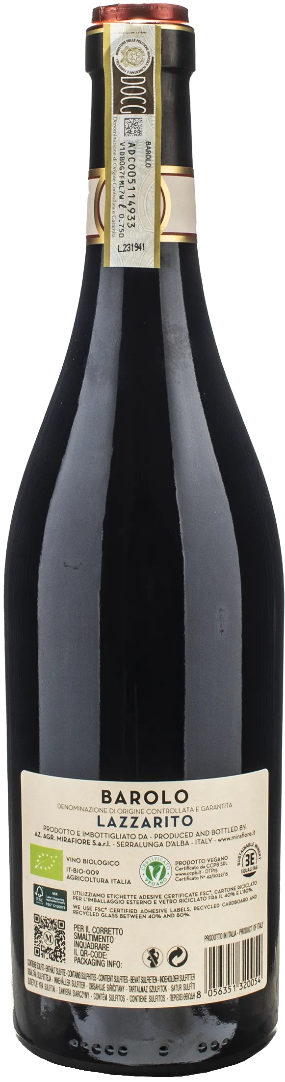 Mirafiore Barolo Lazzarito 2020