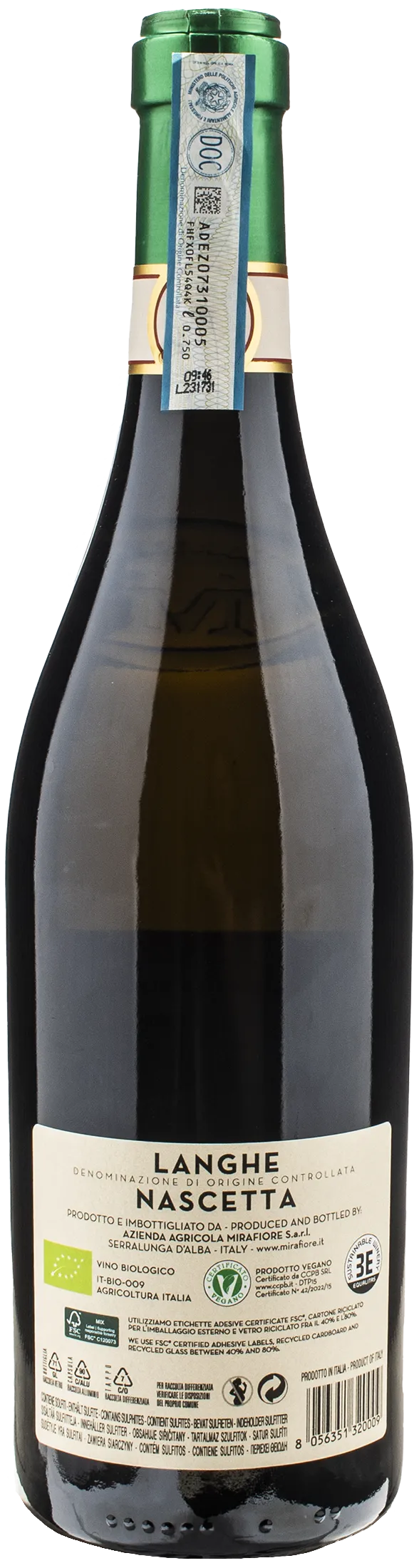 Mirafiore Langhe Nascetta 2022