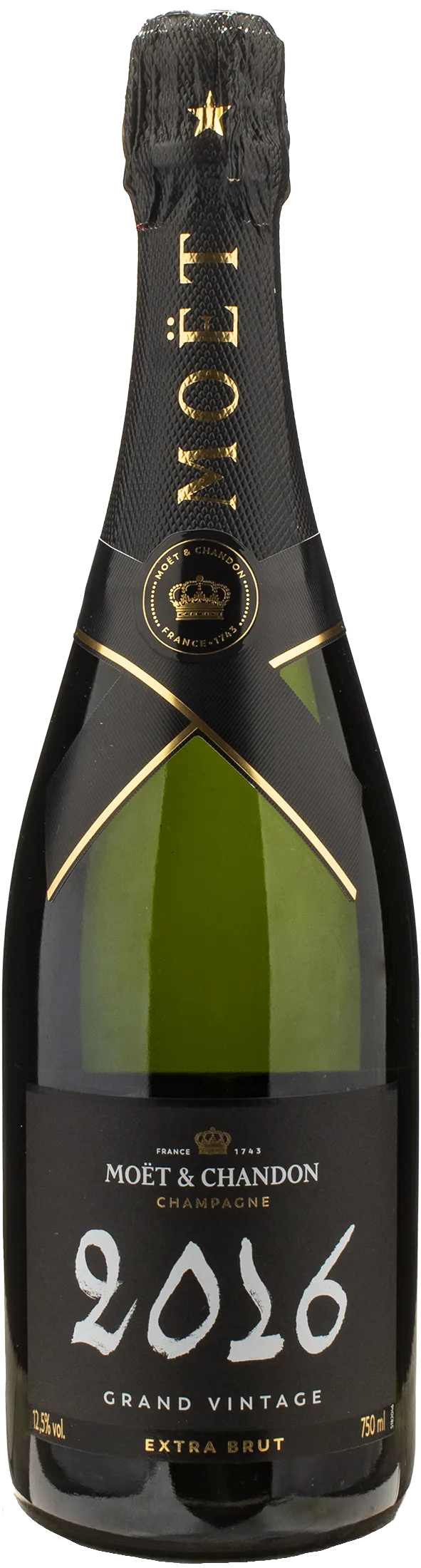 Moët & Chandon Grand Vintage 2016 Extra Brut Champagne 75cl | XtraWine Moët & Chandon Grand Vintage 2016 Extra Brut Champagne 75cl | XtraWine