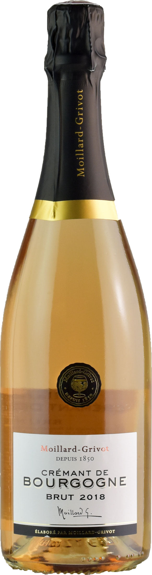 Moillard Grivot Cremant de Bourgogne Brut Rosè Millesime 2018