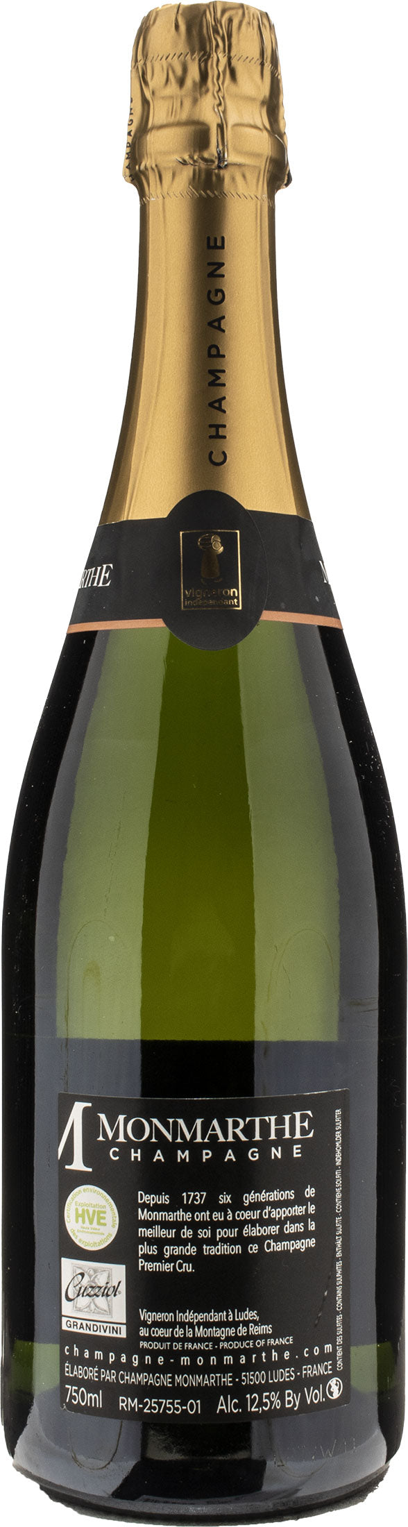 Monmarthe Champagne 1er Cru Privilege Brut