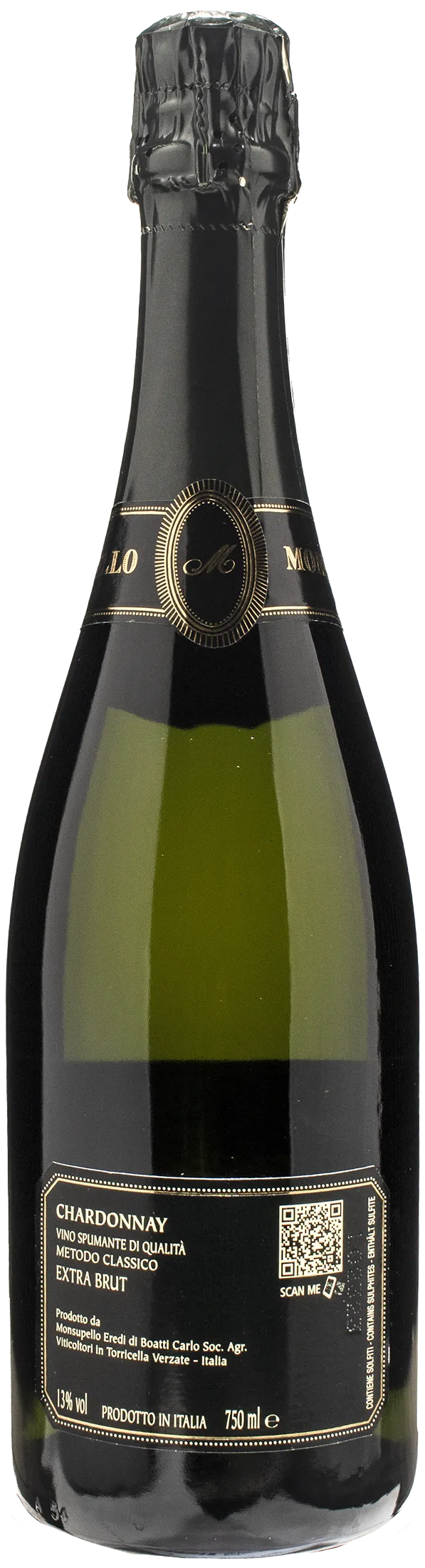 Monsupello Blanc de Blancs Metodo Classico Extra Brut
