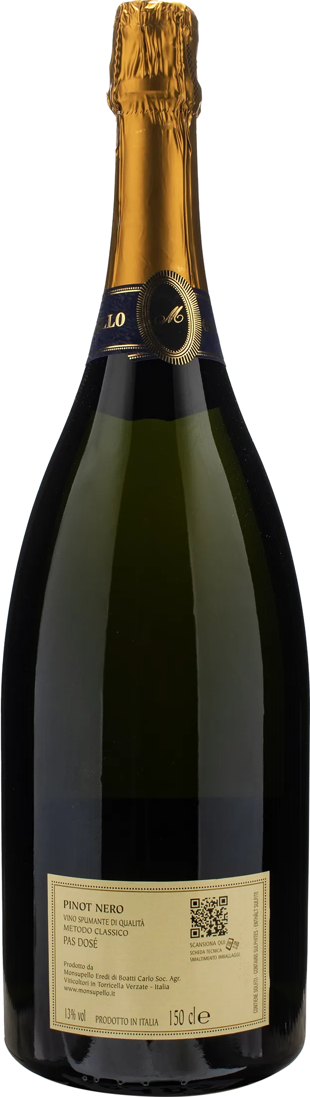 Monsupello Nature Metodo Classico Magnum