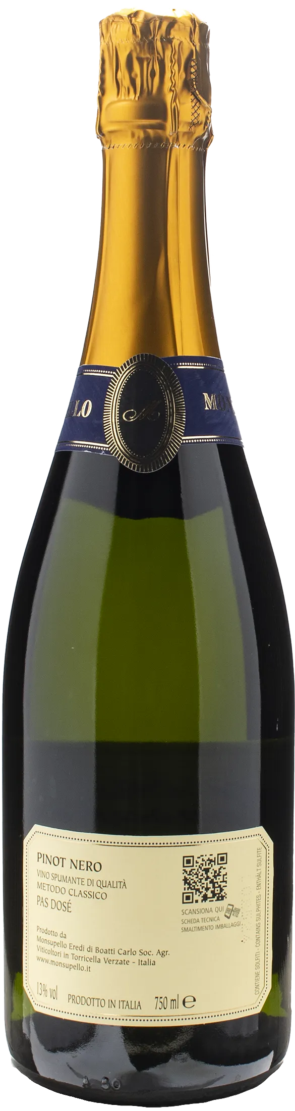 Monsupello Nature Metodo Classico