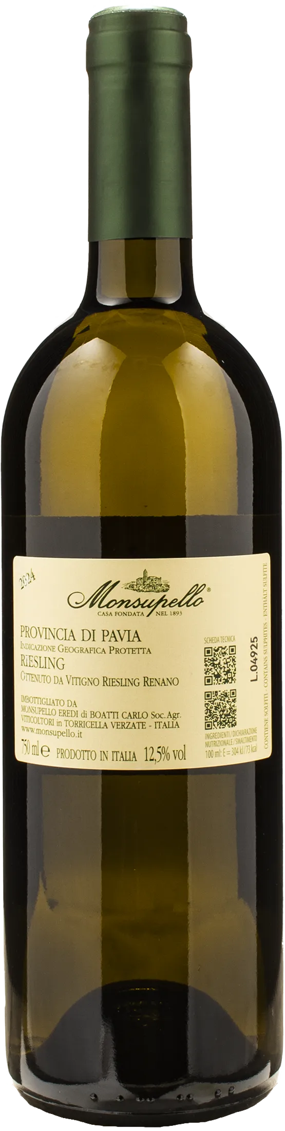 Monsupello Riesling 2024