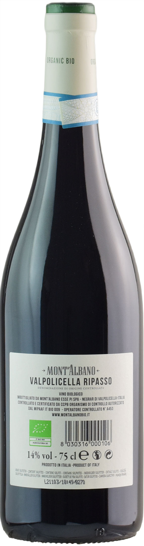 Mont'Albano Valpolicella Ripasso 2018