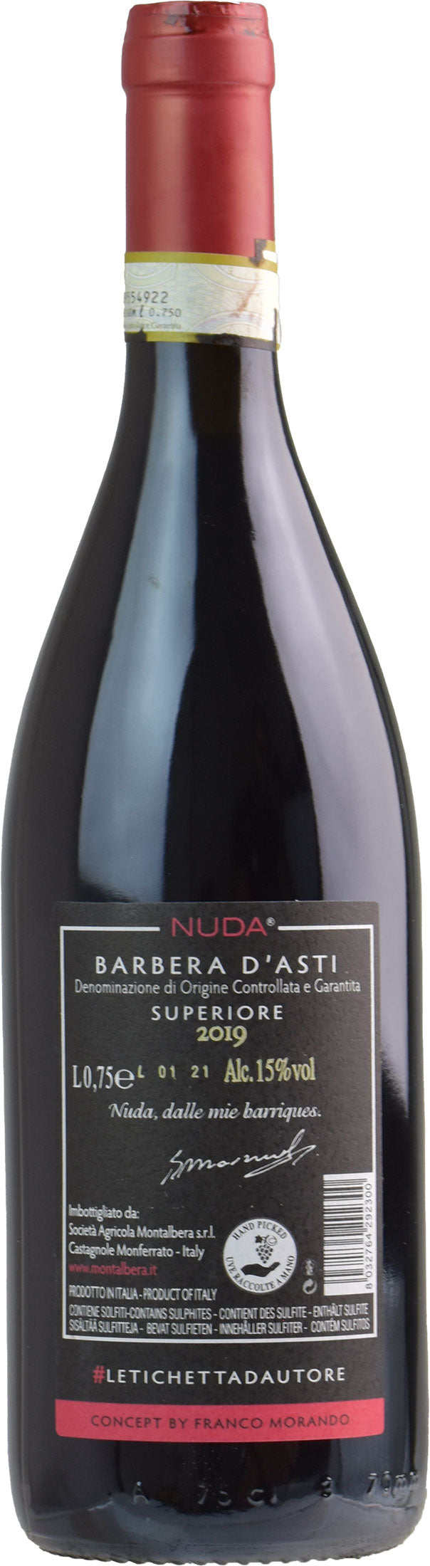 Montalbera Barbera d'Asti Nuda Superiore 2019