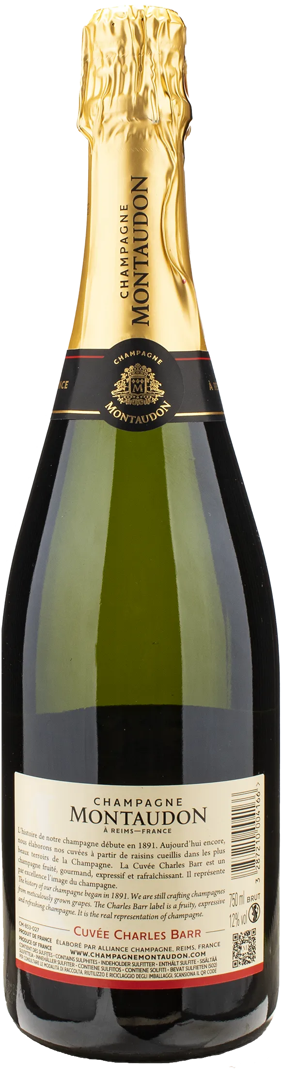 Montaudon Champagne Cuvee Charles Barr