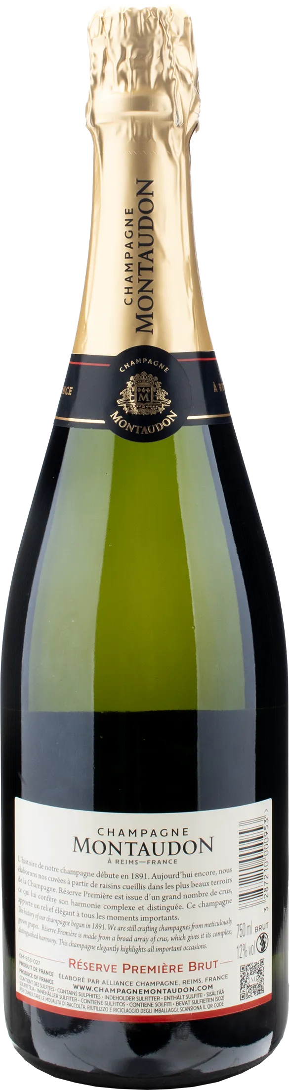 Montaudon Champagne Réserve Première Brut