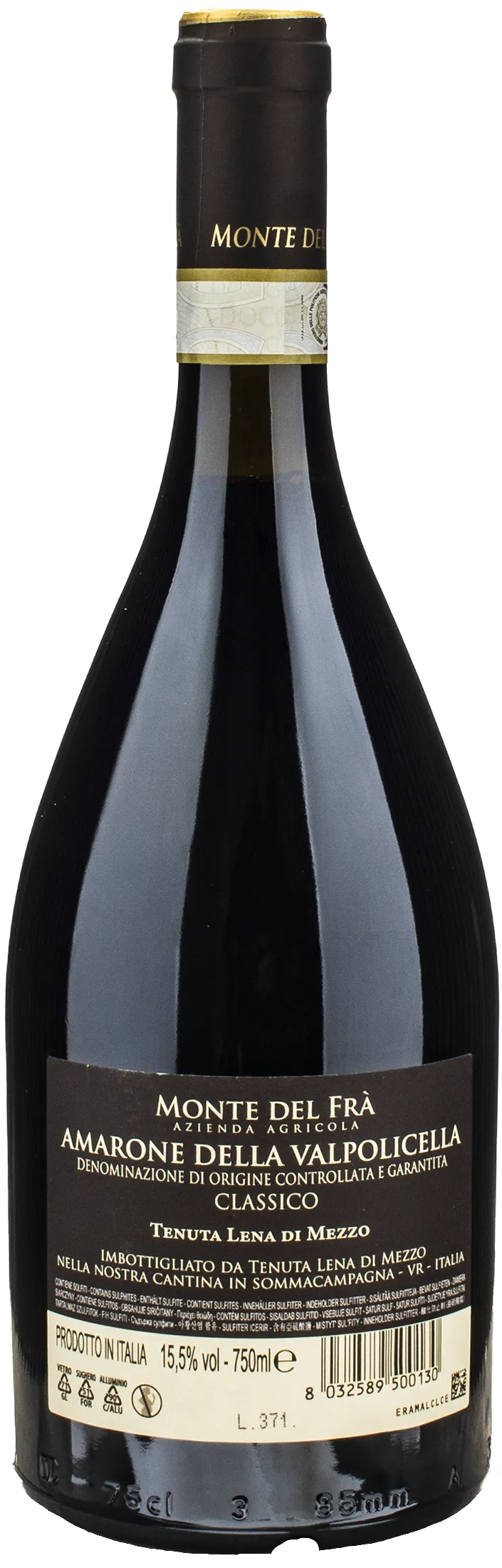 Monte del Fra Tenuta Lena di Mezzo Amarone della Valpolicella Classico 2019