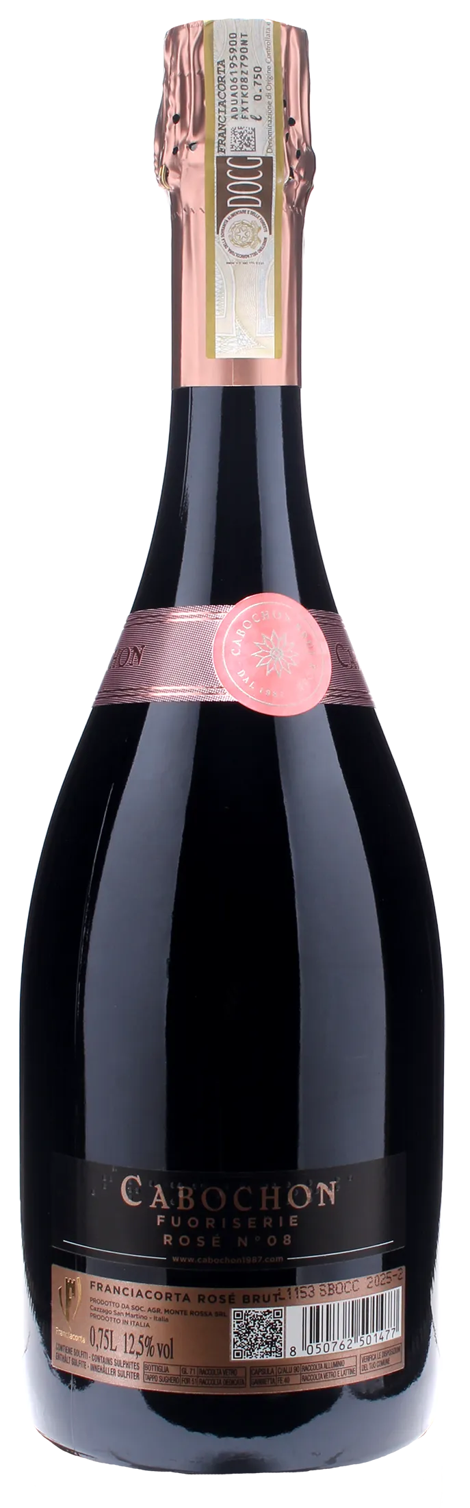 Monte Rossa Franciacorta Cabochon Rosè Fuoriserie 08